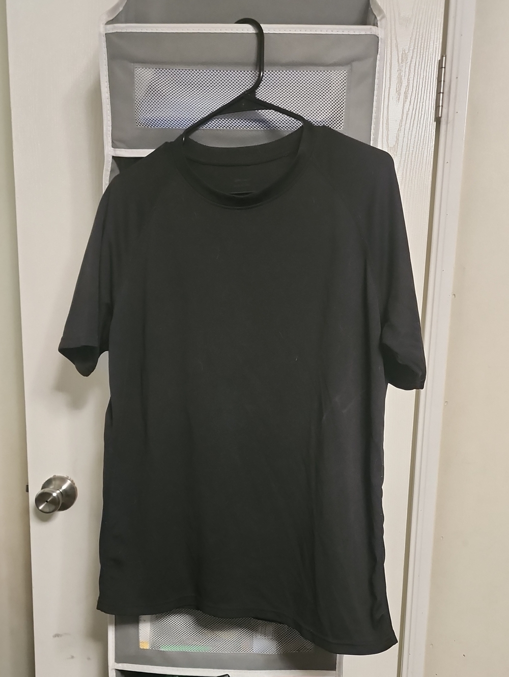 Classic Black Men's Crew Neck Shirt